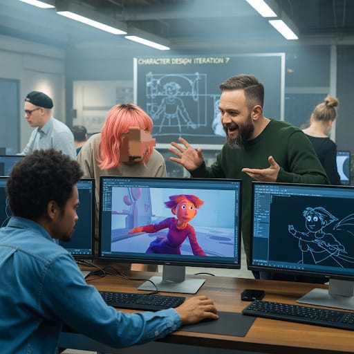 3D animation studio