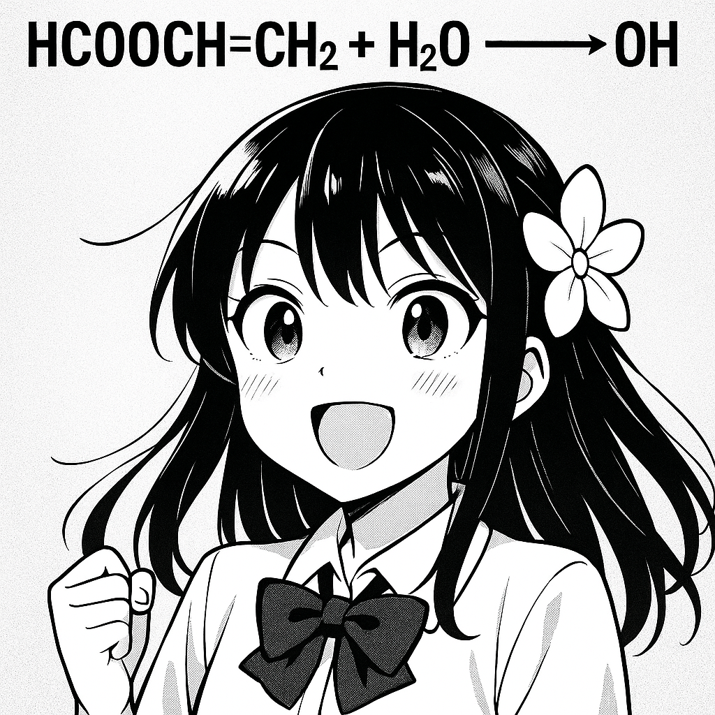 HCOOCH CH2 H2O