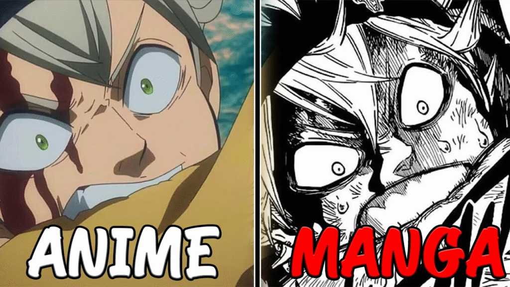 Manga vs Anime
