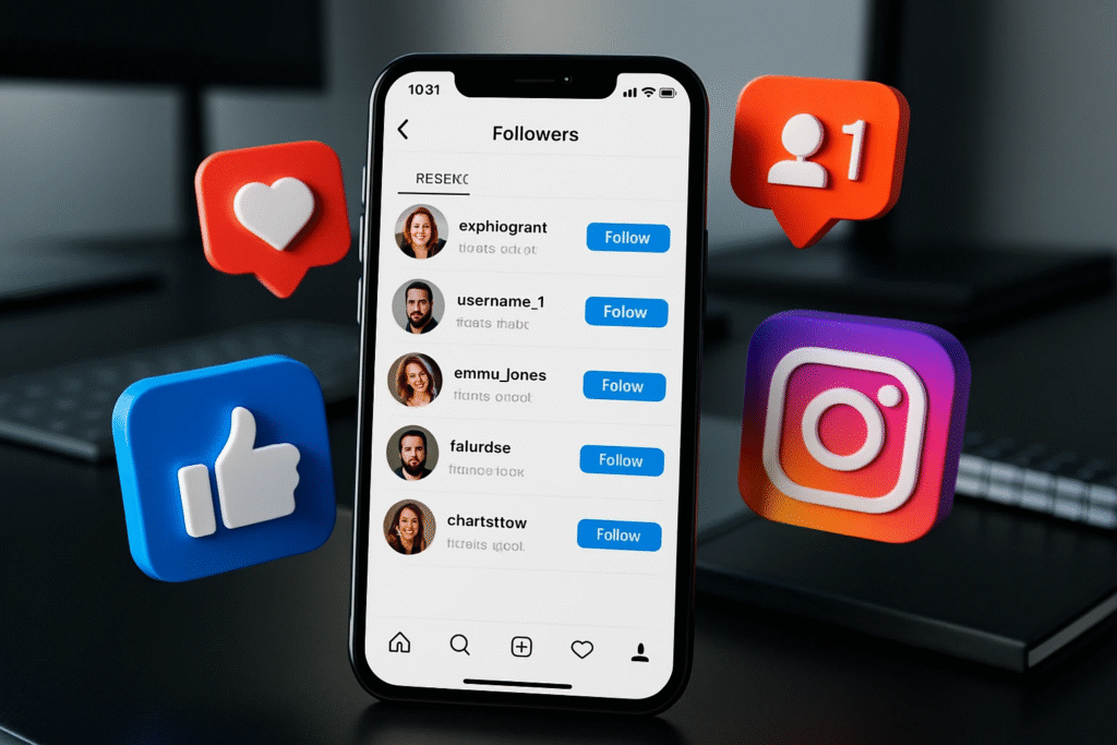Instagram Recent Followers List